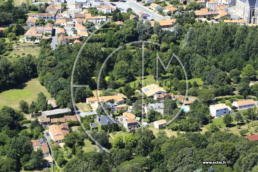 Photo arienne de Saint-tienne-du-Bois