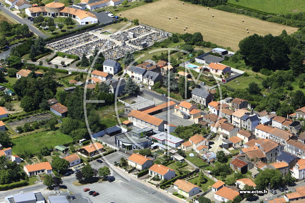Photo arienne de Saint-tienne-du-Bois