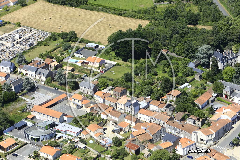 Photo arienne de Saint-tienne-du-Bois