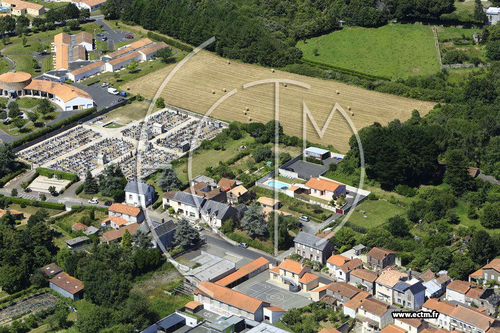 Photo arienne de Saint-tienne-du-Bois