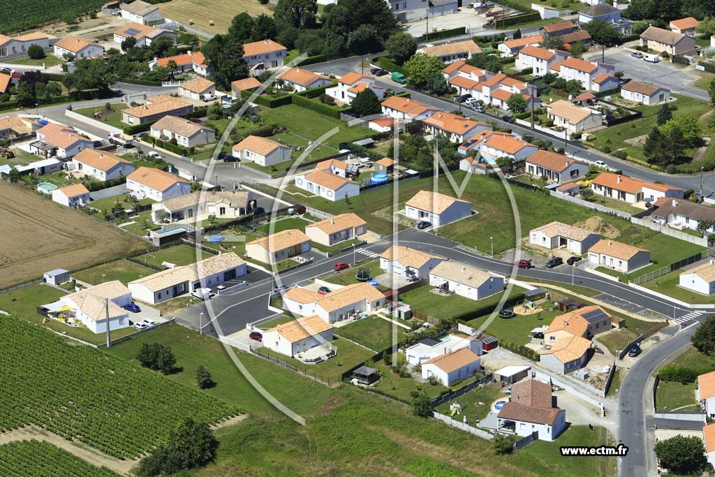 Photo arienne de Saint-tienne-du-Bois