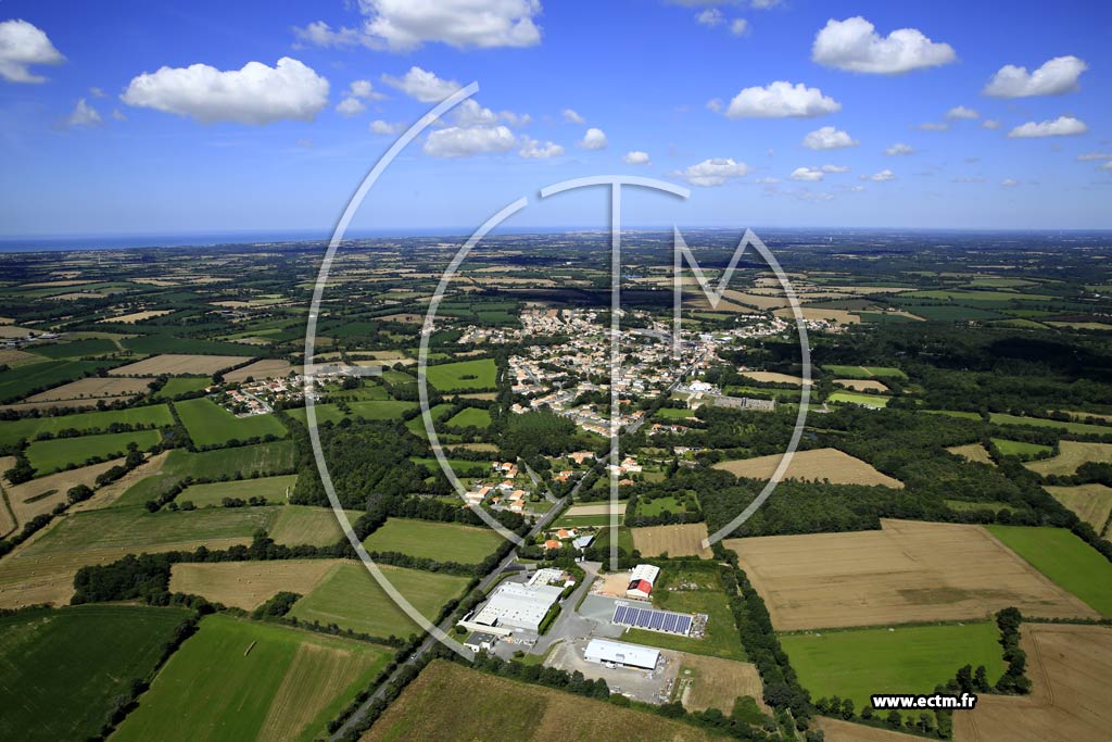 Photo arienne de Saint-Julien-des-Landes