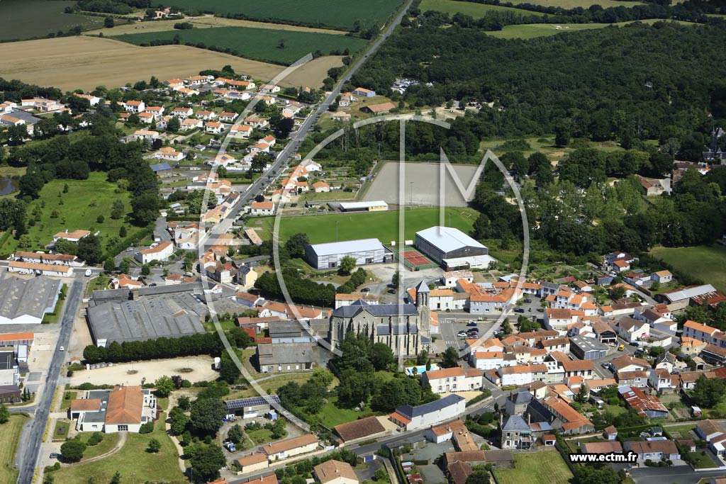 Photo arienne de Saint-Julien-des-Landes