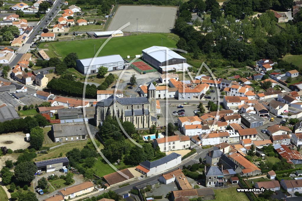 Photo arienne de Saint-Julien-des-Landes