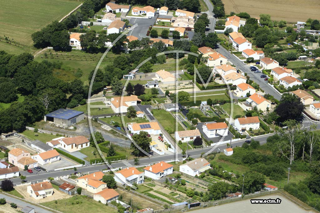 Photo arienne de Saint-Julien-des-Landes