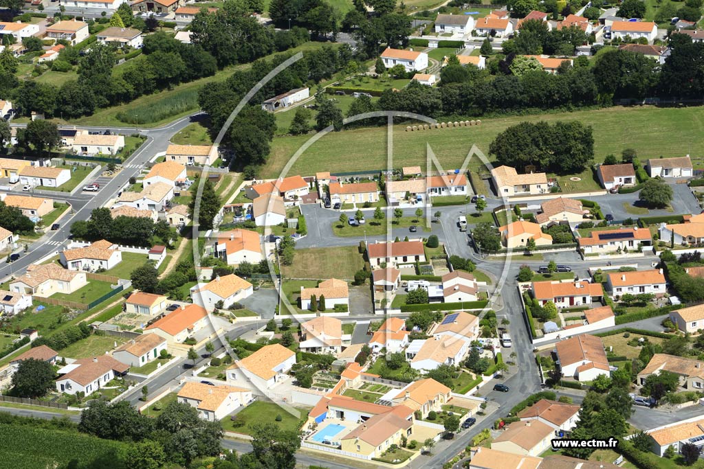 Photo arienne de Saint-Julien-des-Landes