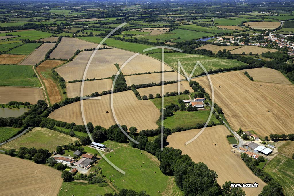 Photo arienne de Saint-Paul-Mont-Penit (la Petite Pilatrire)