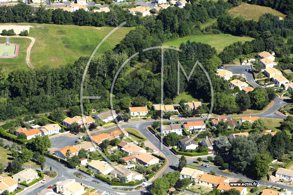 Photo arienne de Venansault (Quartier Saint-Michel)