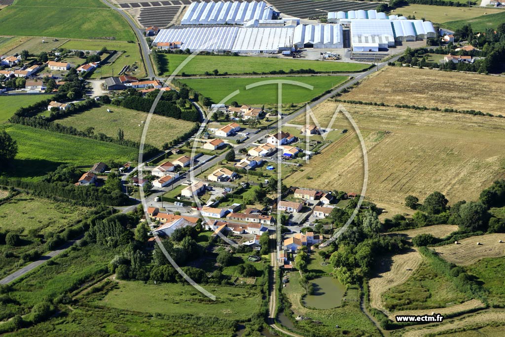 Photo arienne de Bourgneuf-en-Retz (les Jalberges)