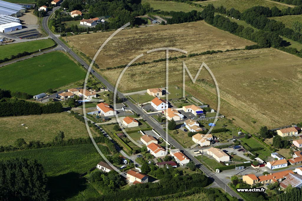 Photo arienne de Bourgneuf-en-Retz (les Jalberges)