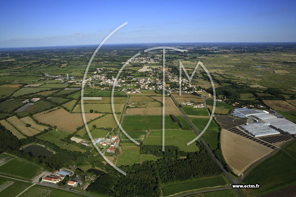 Photo arienne de Bourgneuf-en-Retz (Saint-Cyr-en-Retz)