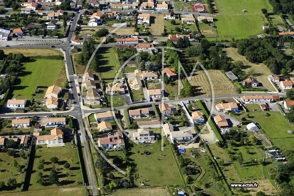Photo arienne de Bourgneuf-en-Retz (Saint-Cyr-en-Retz)