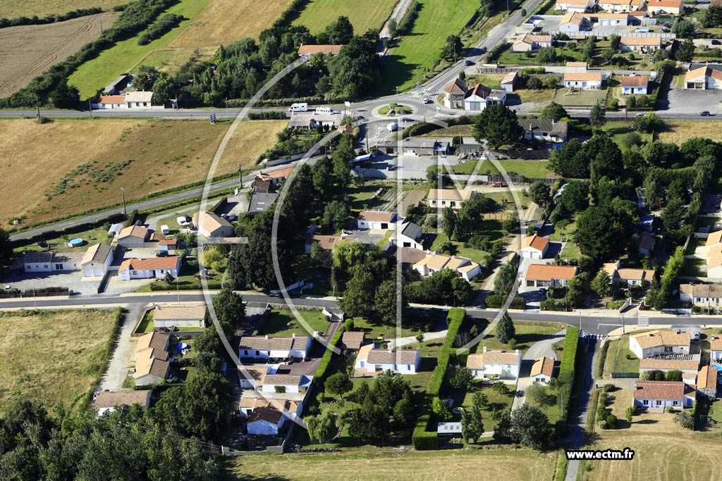 Photo arienne de Bourgneuf-en-Retz (Saint-Cyr-en-Retz)
