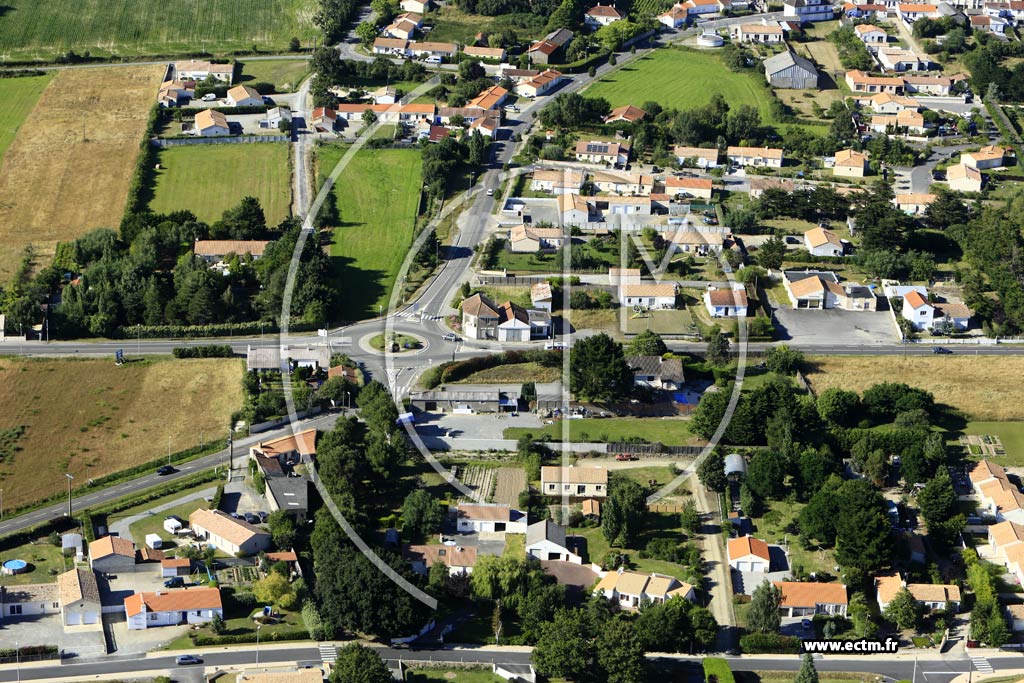 Photo arienne de Bourgneuf-en-Retz (Saint-Cyr-en-Retz)