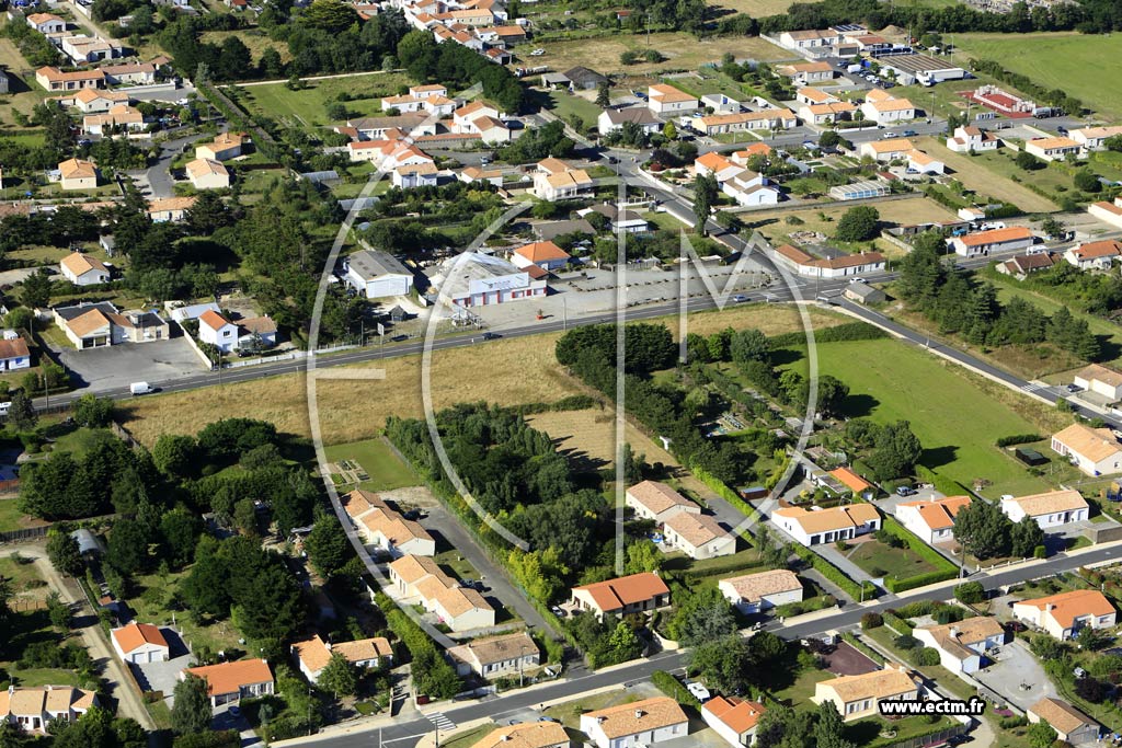 Photo arienne de Bourgneuf-en-Retz (Saint-Cyr-en-Retz)
