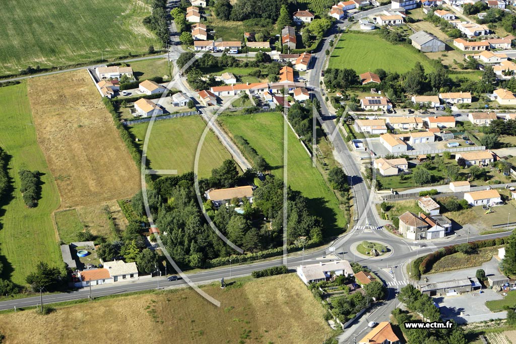 Photo arienne de Bourgneuf-en-Retz (Saint-Cyr-en-Retz)