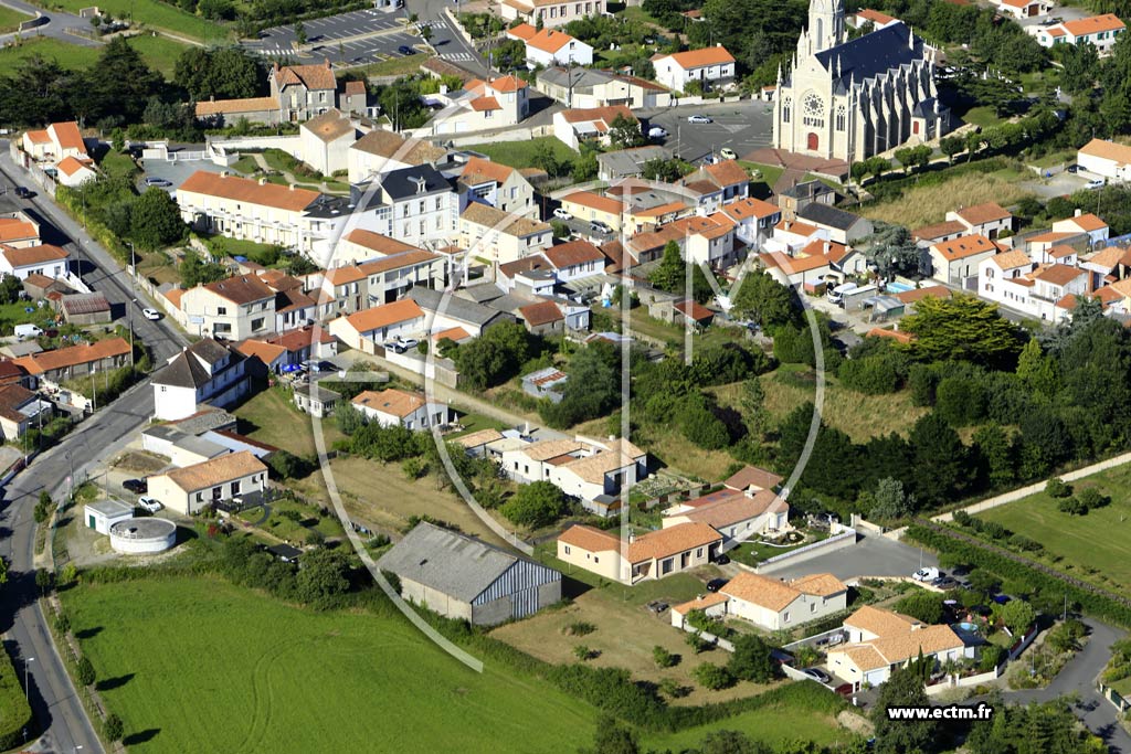 Photo arienne de Bourgneuf-en-Retz (Saint-Cyr-en-Retz)