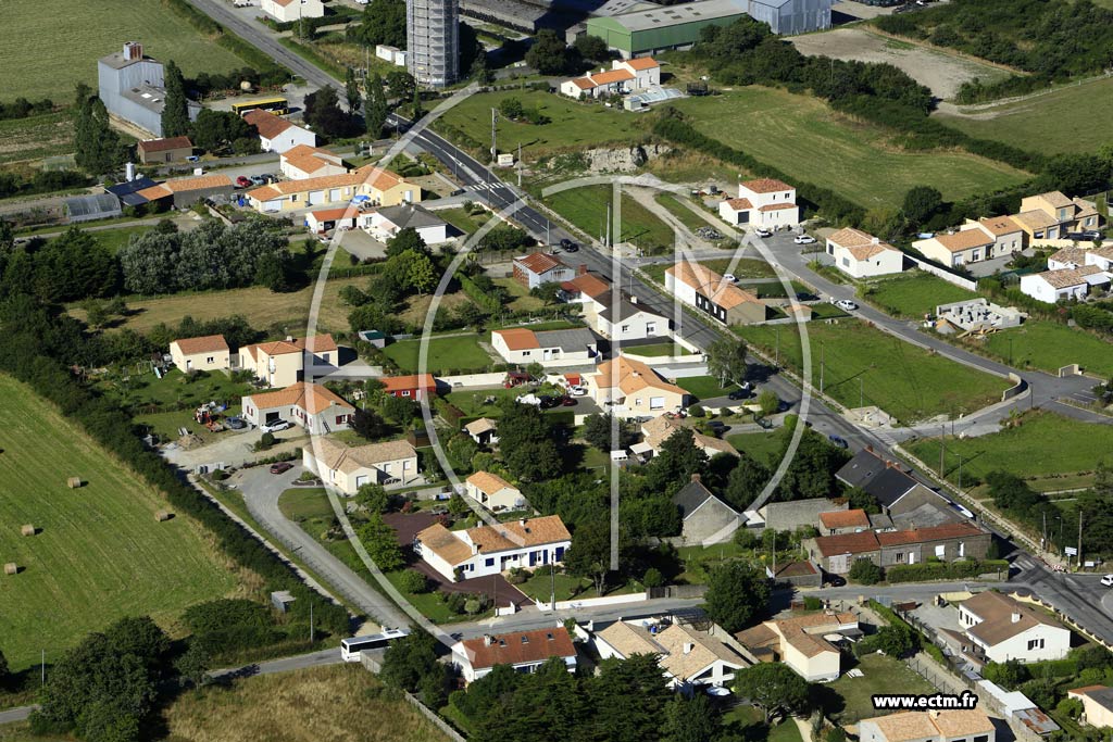 Photo arienne de Bourgneuf-en-Retz (Saint-Cyr-en-Retz)