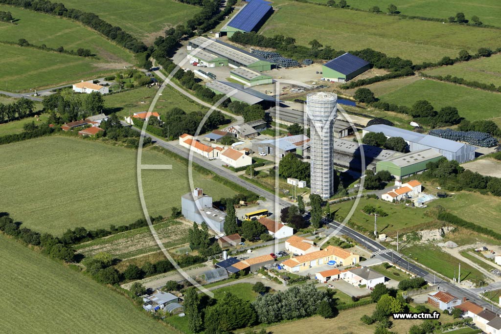 Photo arienne de Bourgneuf-en-Retz (Saint-Cyr-en-Retz)