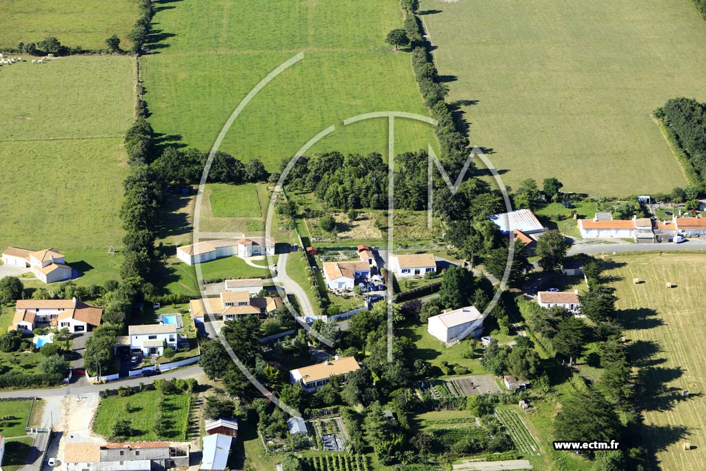 Photo arienne de Bourgneuf-en-Retz (Saint-Cyr-en-Retz)
