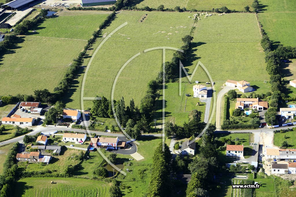 Photo arienne de Bourgneuf-en-Retz (Saint-Cyr-en-Retz)