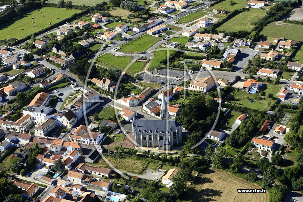 Photo arienne de Bourgneuf-en-Retz (Saint-Cyr-en-Retz)