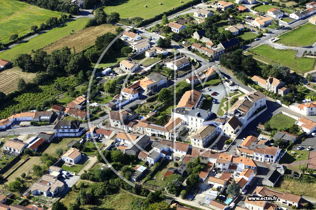 Photo arienne de Bourgneuf-en-Retz (Saint-Cyr-en-Retz)