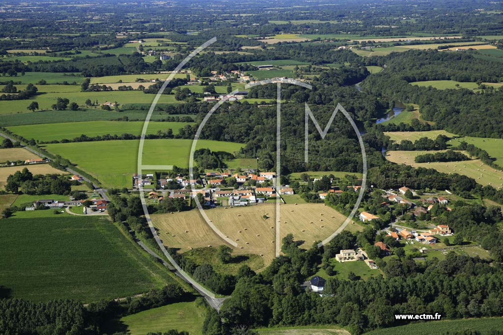 Photo arienne de Saint-Mme-le-Tenu (la Joue - le Moulin Neuf)