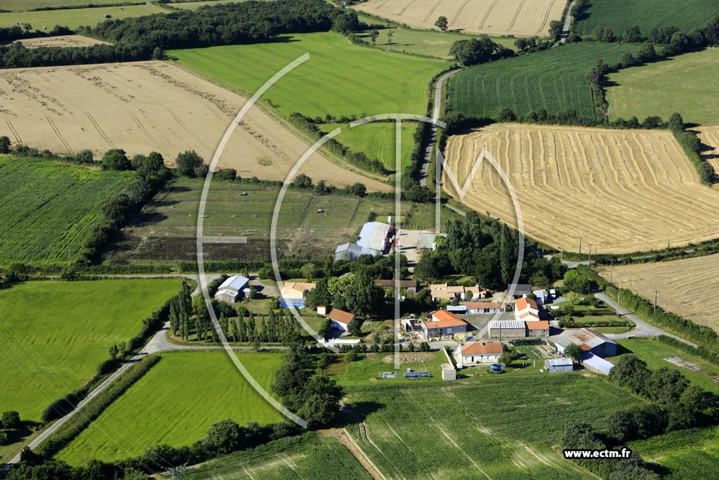 Photo arienne de Sainte-Pazanne (la Briancire)