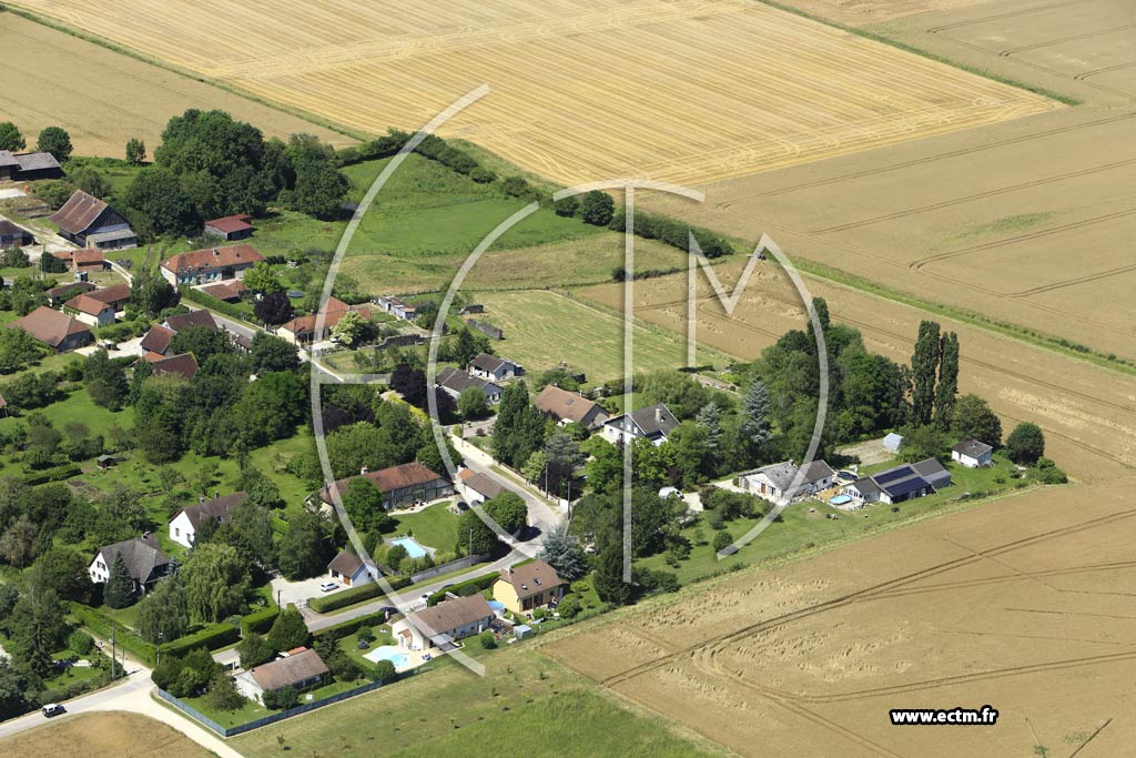 Photo arienne de Les Bordes-Aumont