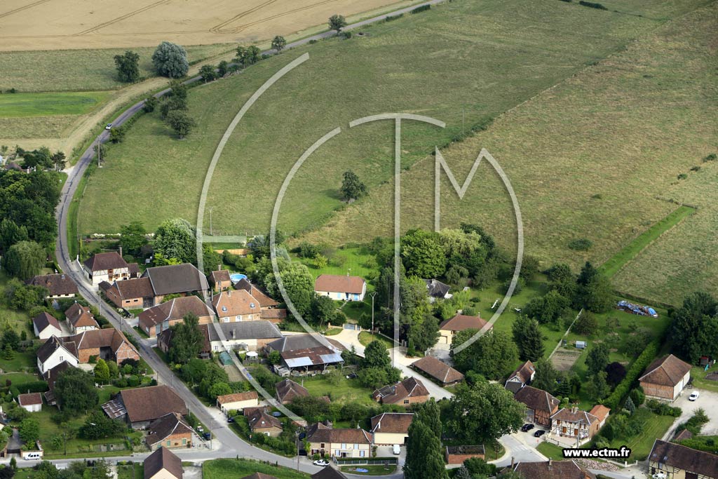 Photo arienne de Mesnil-Saint-Pre