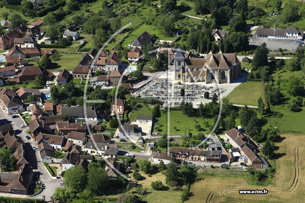 Photo aérienne de Montiéramey