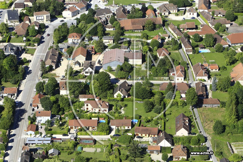 Photo aérienne de Saint-Lyé