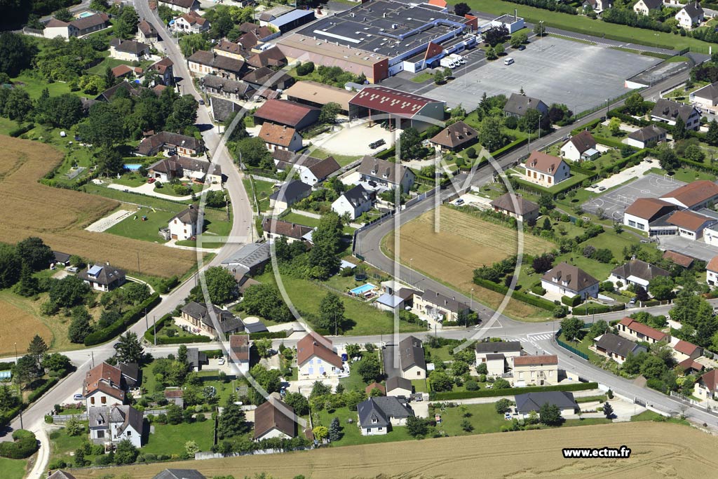 Photo arienne de Saint-Parres-aux-Tertres