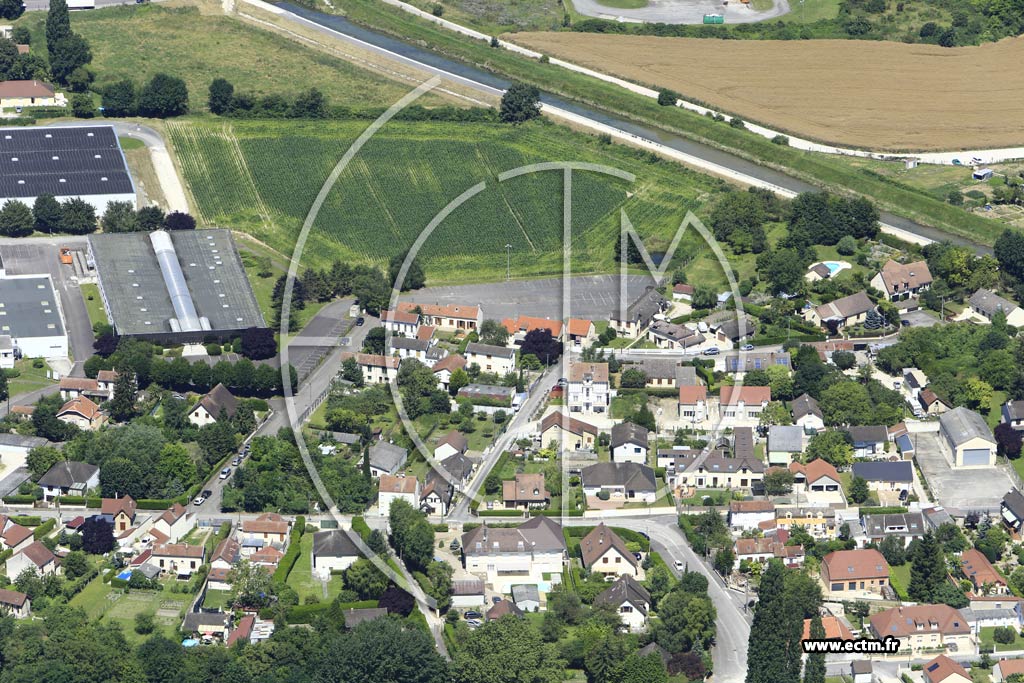 Photo arienne de Troyes (le Labourat)