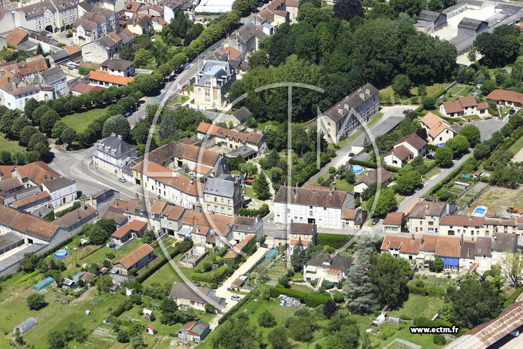 Photo arienne de Bar-sur-Aube (Mahaut)