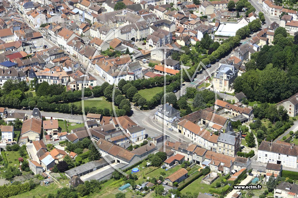 Photo arienne de Bar-sur-Aube (Mahaut)