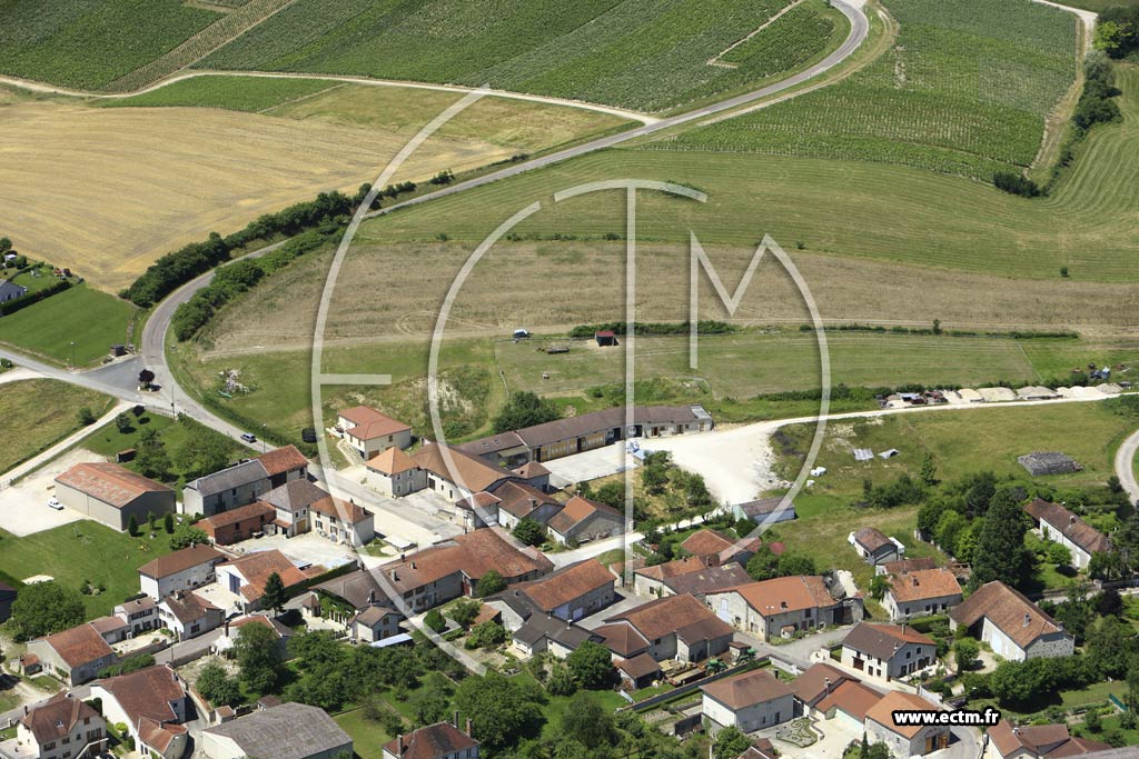 Photo arienne de Rouvres-les-Vignes