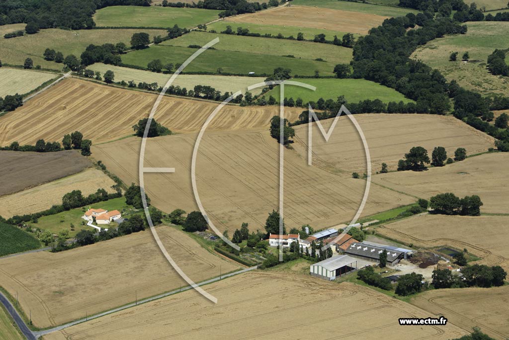 Photo arienne de Montfaucon-Montign (la Charlottire - les Charmilles)