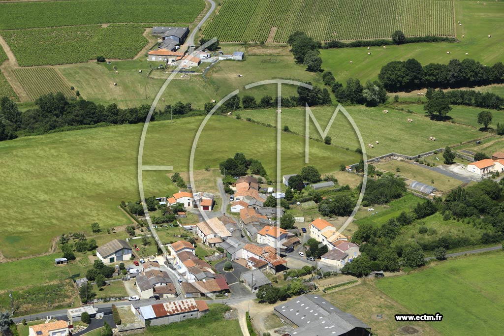 Photo arienne de Saint-Crespin-sur-Moine (les Audinires)