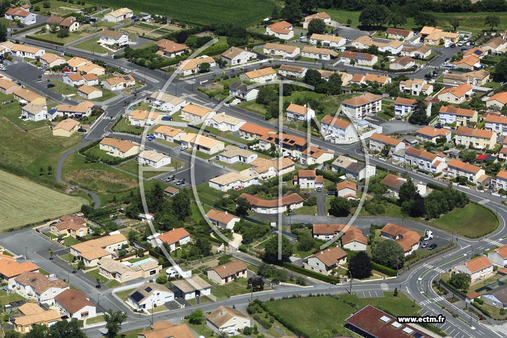 Photo arienne de Saint-Germain-sur-Moine