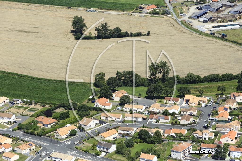 Photo arienne de Saint-Germain-sur-Moine