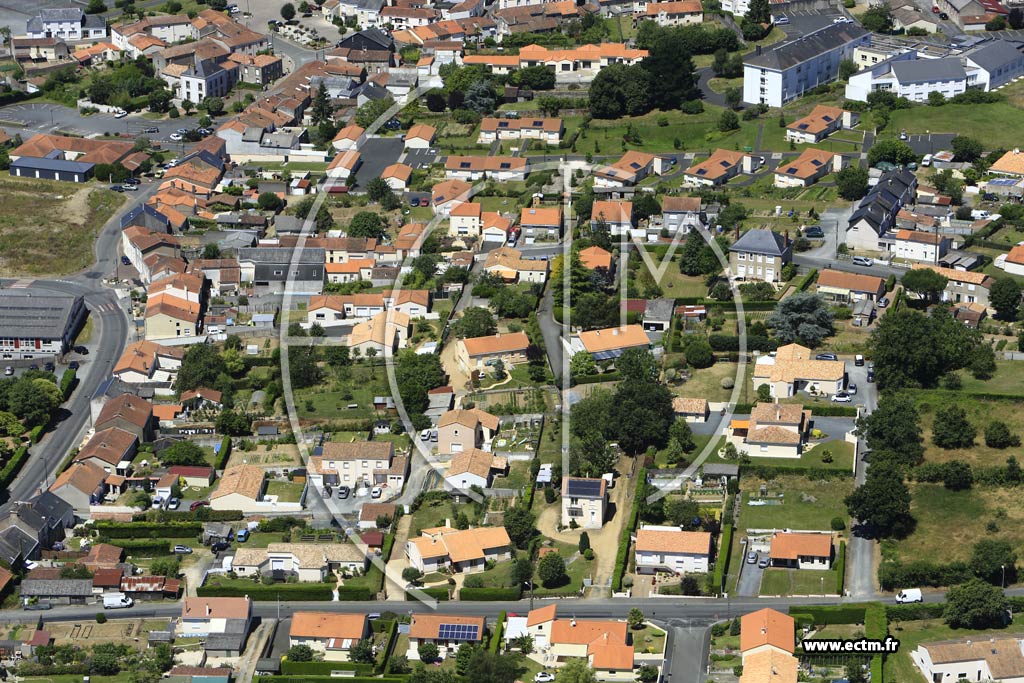 Photo arienne de Saint-Germain-sur-Moine