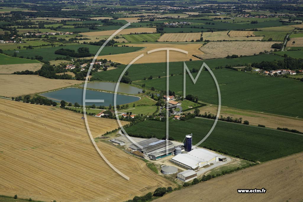 Photo arienne de Saint-Hilaire-de-Clisson (la Vaisselire)