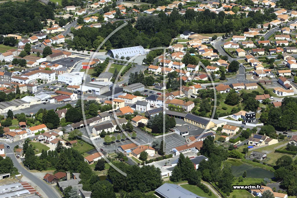 Photo arienne de Treize-Septiers
