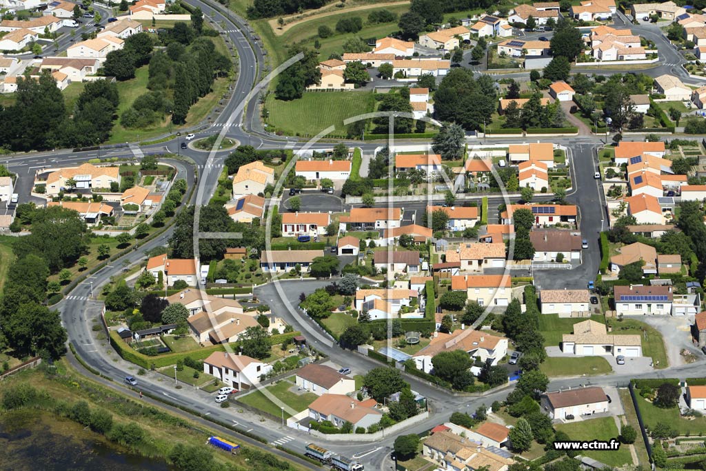 Photo arienne de Treize-Septiers (la Litaudire)