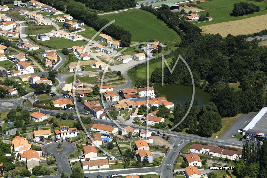 Photo arienne de Treize-Septiers (la Papinire)