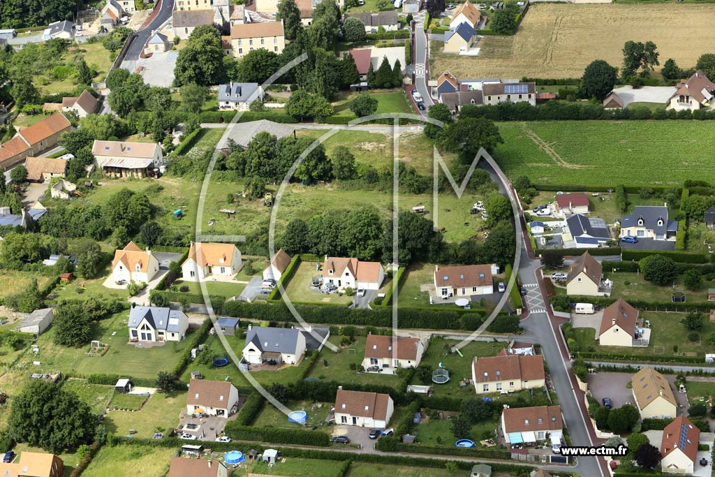 Photo arienne de Bretteville-le-Rabet