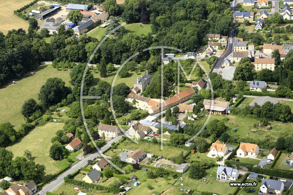 Photo arienne de Bretteville-le-Rabet