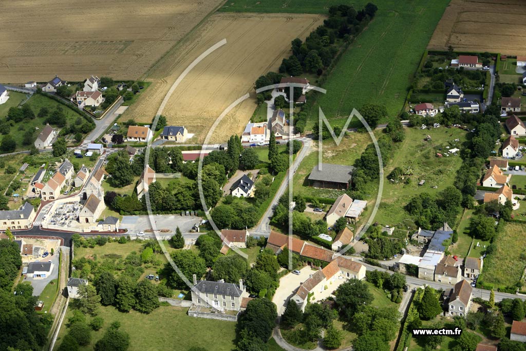 Photo arienne de Bretteville-le-Rabet